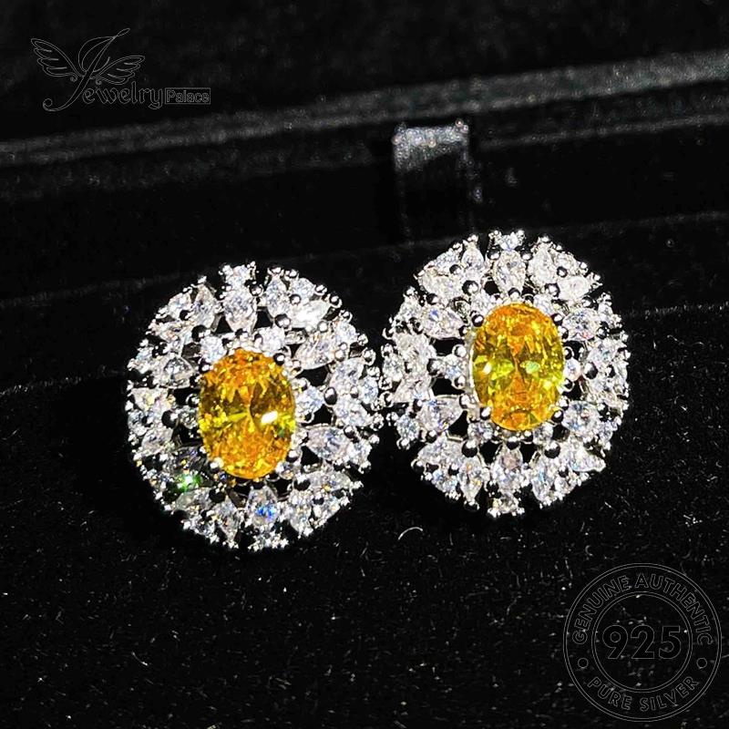 Jewelrypalace Kalung Wanita Perak Amethyst925 Kreatif Bentuk Asli Set Telur S126