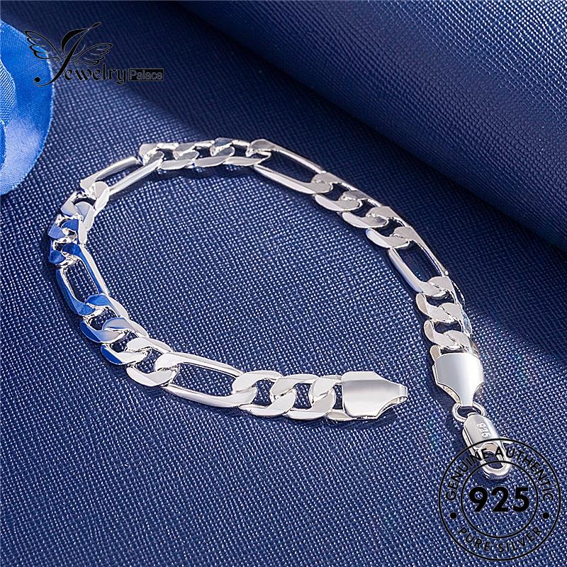 Jewelrypalace Gelang Cambuk Asli Berkuda Perak925 Wanita Simple B613