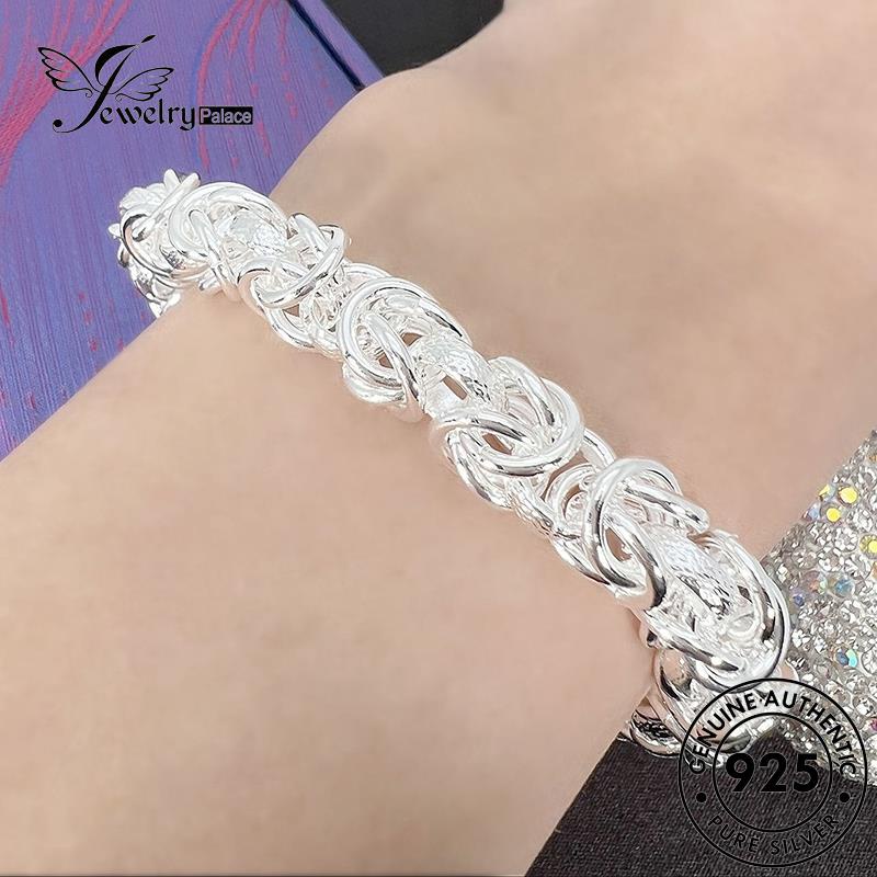 Jewelrypalace Asli Wanita Fashion925 Gelang Perak Leader B655