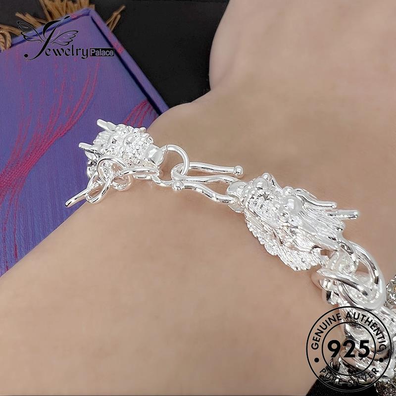 Jewelrypalace Asli Wanita Fashion925 Gelang Perak Leader B655