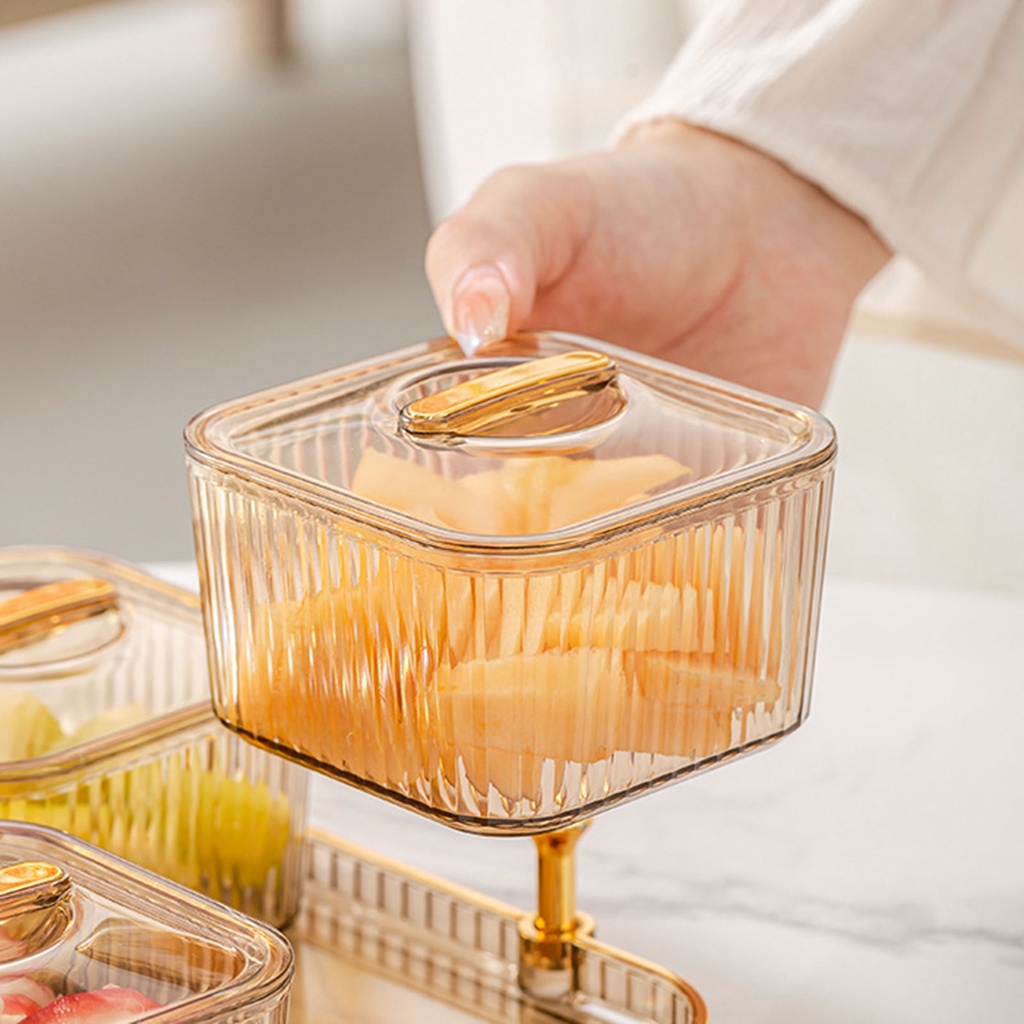 【COD】Nampan Snack Tray/Snack Tray Toples/Tempat Saji Snack Cemilan/Nampan Saji Makanan