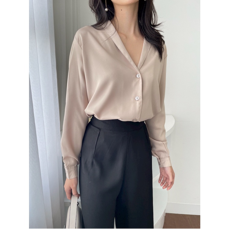 Kadaka T-0400 Kemeja Wanita Long Sleeves Shirt