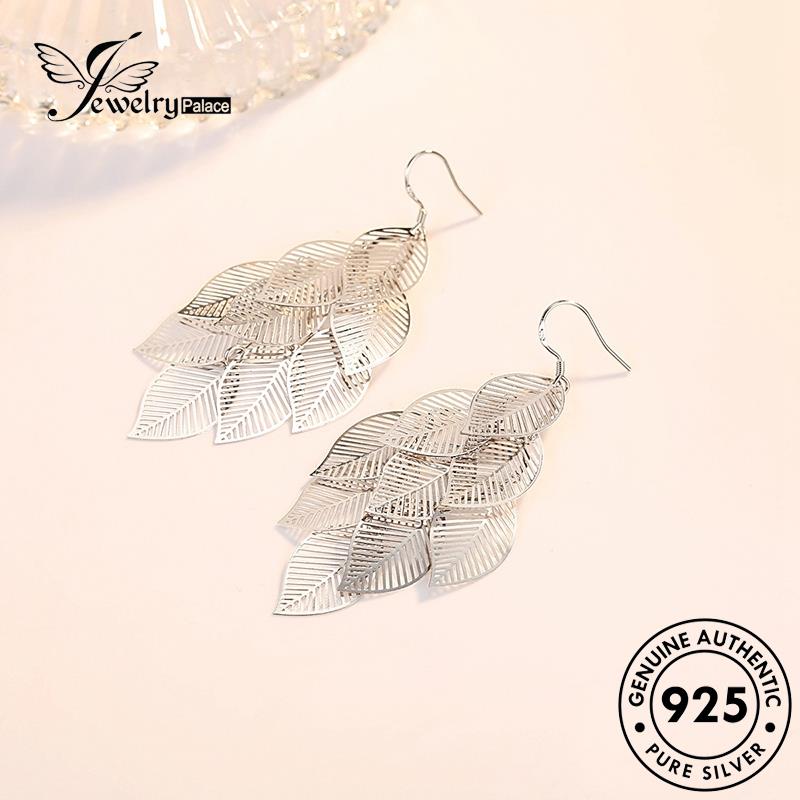 Jewelrypalace Anting Perak Fengye Su Asli Fashionable Wanita925 Kait E460