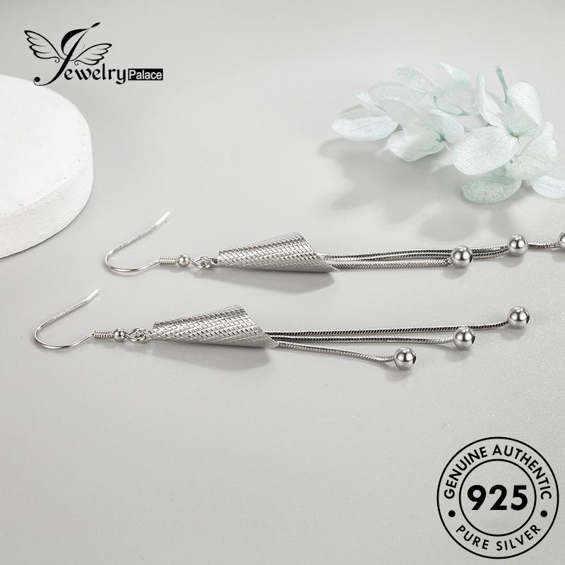 Jewelrypalace Hook Anting Asli Perak Angin Lonceng Hutan925 Wanita E701