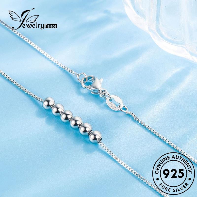 Jewelrypalace Kalung Perak925 Fashion Wanita Asli Bulat N28