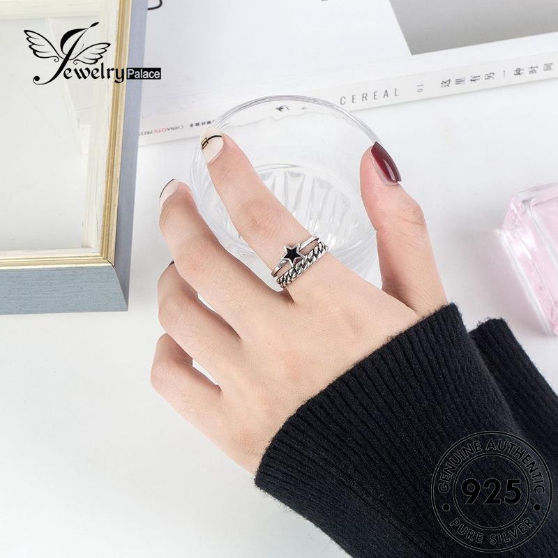 Jewelrypalace Perhiasan Asli Cincin Wanita Vintage925 Perak M042