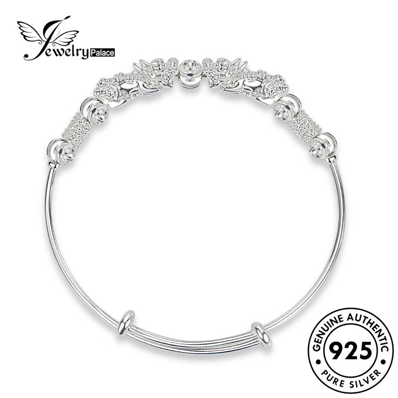 Jewelrypalace Gelang Perak925 Keberuntungan Pixiu Wanita Asli B57