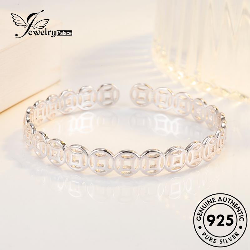 Jewelrypalace Gelang Perak Wanita Asli Koin Creative925 B244