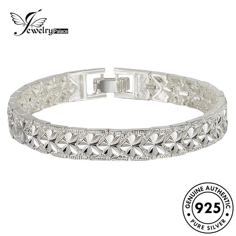 Jewelrypalace Gelang Fashion925 Love Perak Wanita Asli B659