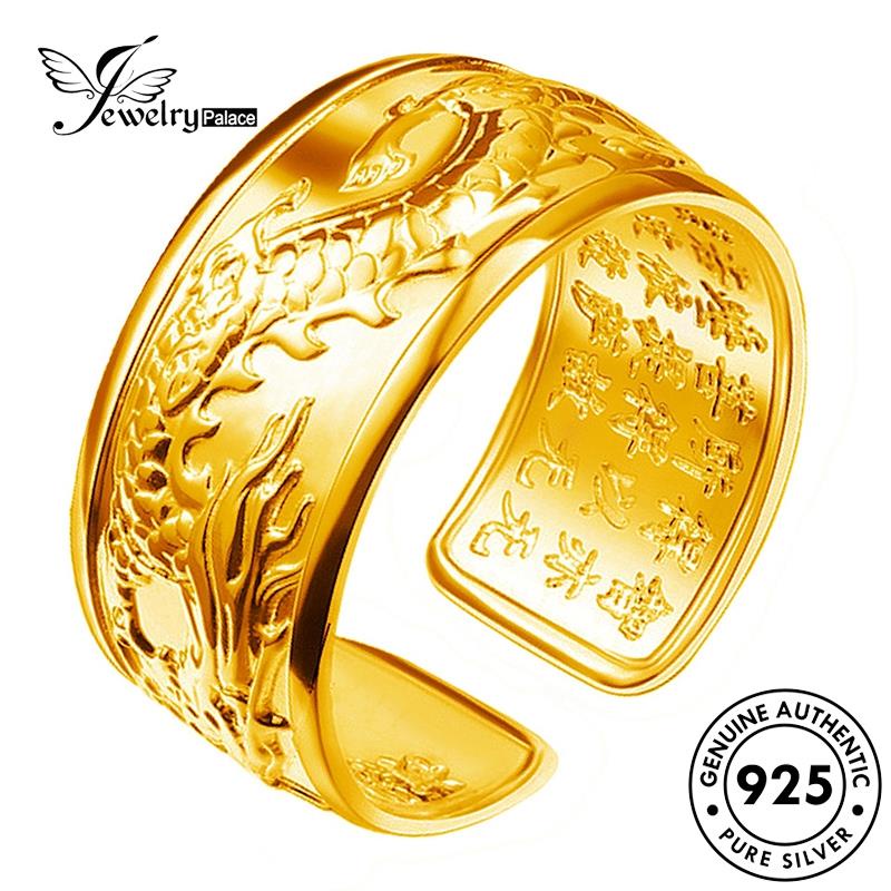 Jewelrypalace 925naga Cincin Trendy Pria Perak Asli R1735