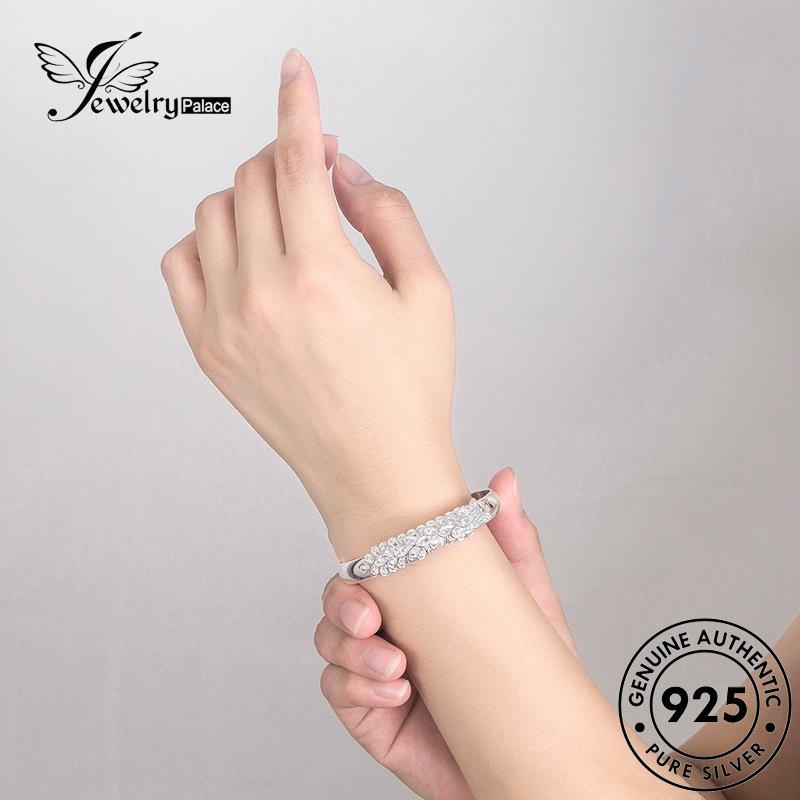 Jewelrypalace Gelang Perak Wanita Kerawang925 Vintage Asli B149