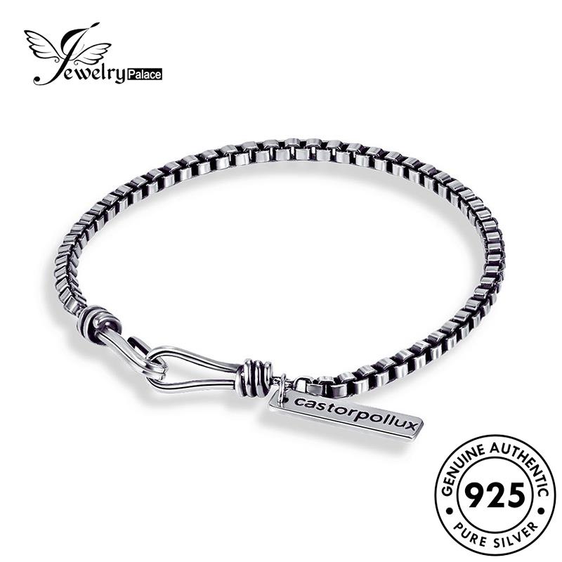 Jewelrypalace Silver Gelang Huruf Wanita Asli925 Pribadi B212