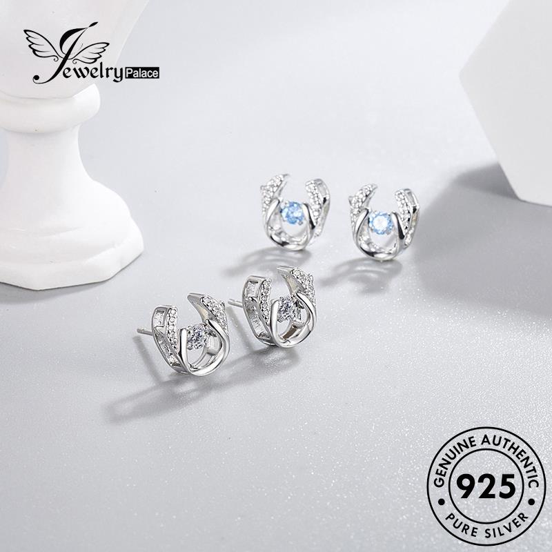 Jewelrypalace Safir925 Anting Fashion Perak Elk Asli Stud Wanita E208