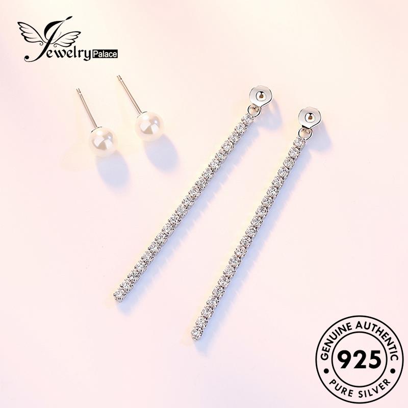 Jewelrypalace Anting Lucu925 Asli Silver Tusuk Mutiara Wanita E559