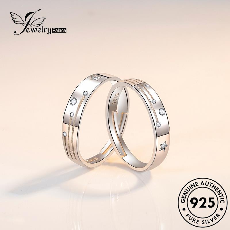 Perhiasantempat Cincin Perak925 Couple Asli Meteor Fashion R101