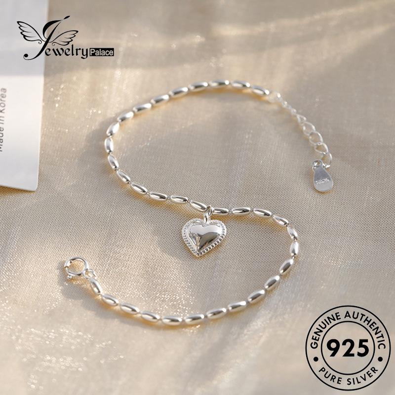 Jewelrypalace Gelang Love925 Asli Wanita Perak B269