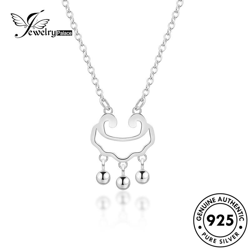 Jewelrypalace Silver Lock Fashion925 Kalung Asli Safety Wanita N220