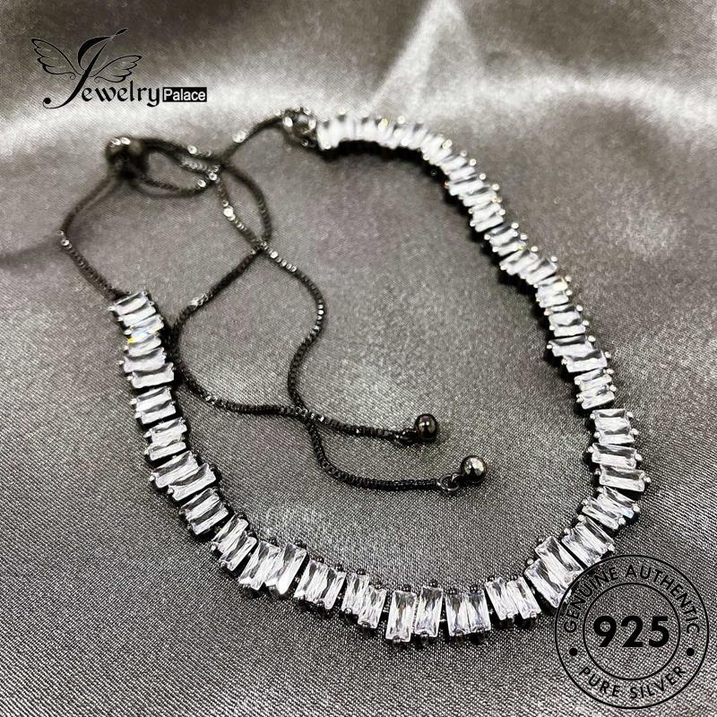 Jewelrypalace Wanita Perak Berlian Tidak Teratur Fashion Moissanite925 Kalung Emas Asli N1283