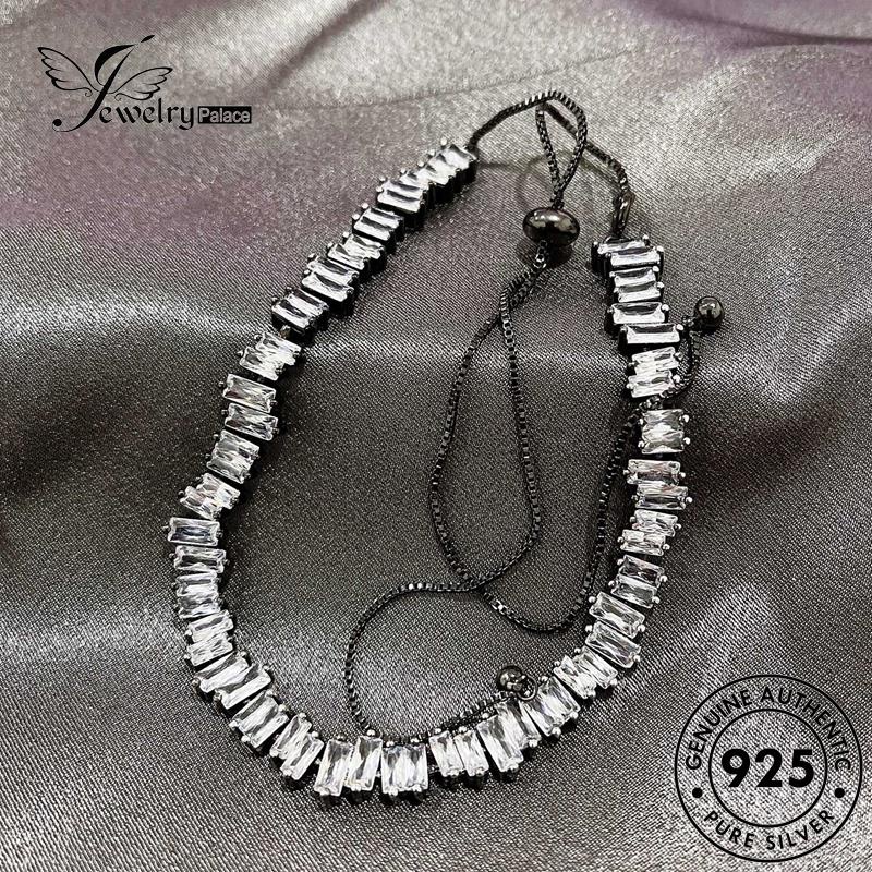 Jewelrypalace Wanita Perak Berlian Tidak Teratur Fashion Moissanite925 Kalung Emas Asli N1283