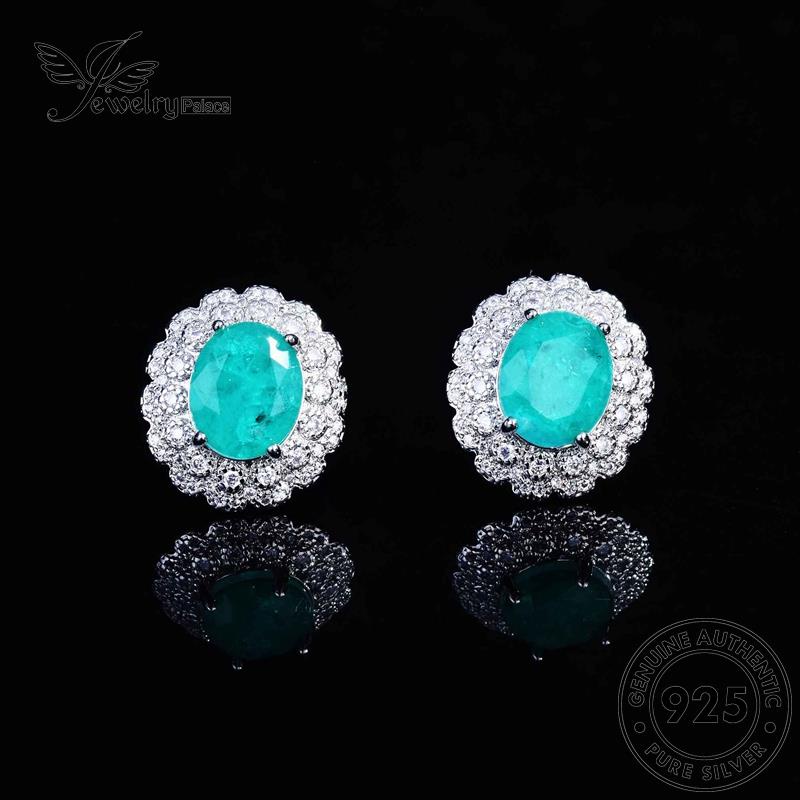 Jewelrypalace Wanita Asli Kalung Aquamarine Fashion Perak925 Set S400