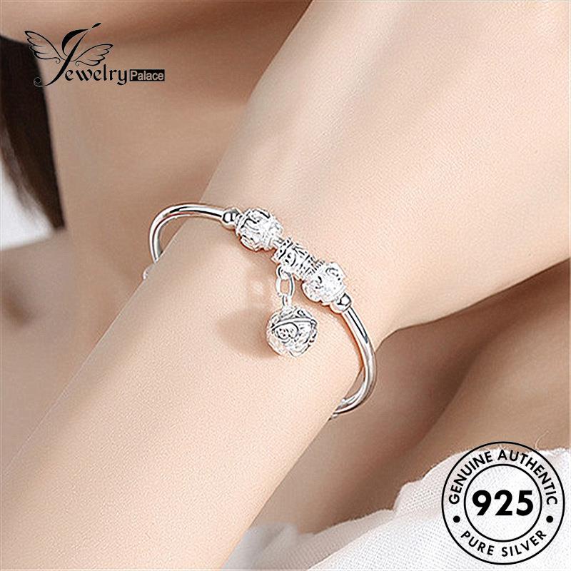 Jewelrypalace Gelang Wanita Istana Lonceng Perak925 Fashion Asli B116