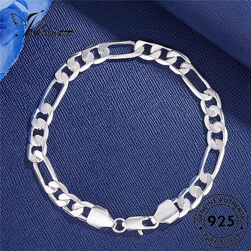 Jewelrypalace Gelang Cambuk Asli Berkuda Perak925 Wanita Simple B613