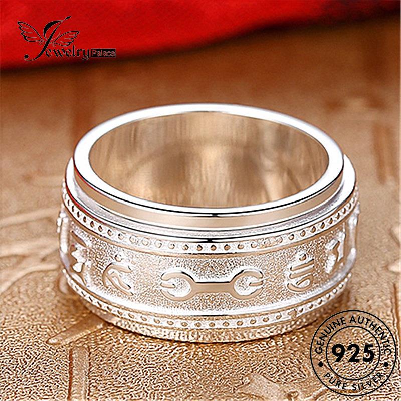 Jewelrypalace Cincin Vintage Perak Sansakerta Asli925 Wanita R32
