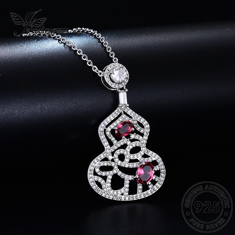 Jewelrypalace Creative Women Ruby Labu Perak Asli925 Kalung N13