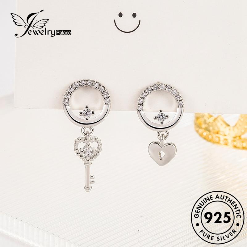 Jewelrypalace Anting Temperamen Tusuk Kunci925 Wanita Perak Asli E774