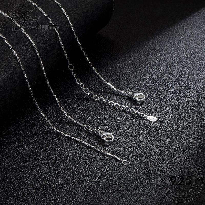 Perhiasantempat Ingot Perak925 Kalung Vintage Wanita Asli N63