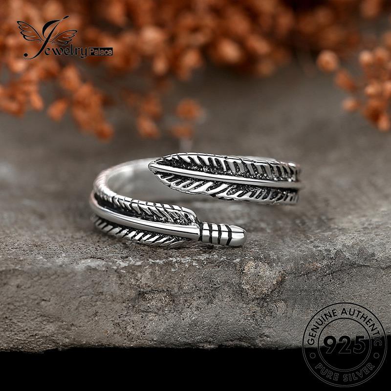 Jewelrypalace Cincin Perak925 Retro Bulu Wanita Asli R194