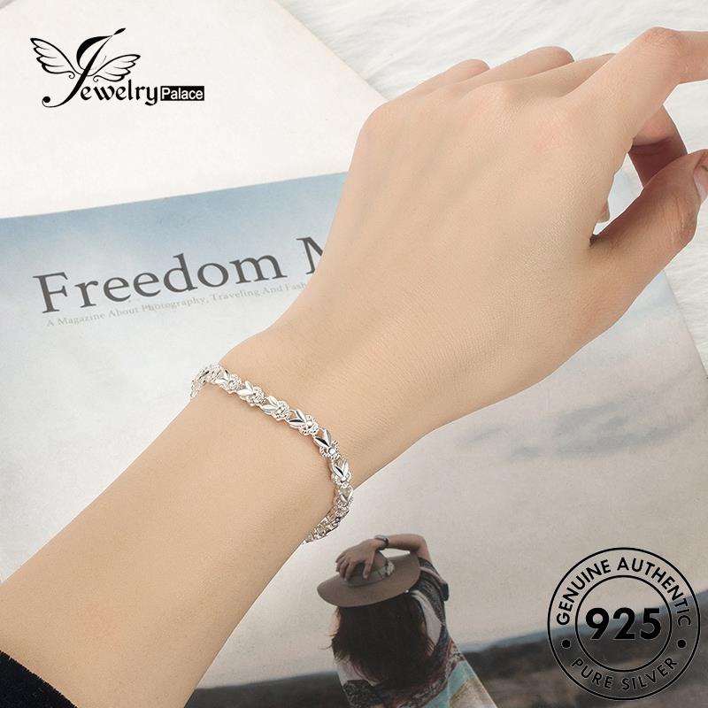 Jewelrypalace Gelang Bunny Perak925 Asli Wanita Beruntung B235