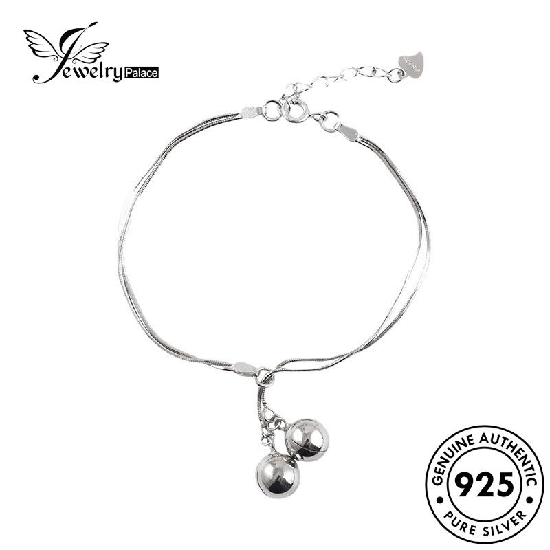 Jewelrypalace Bell Perak925 Wanita Gelang Asli B113