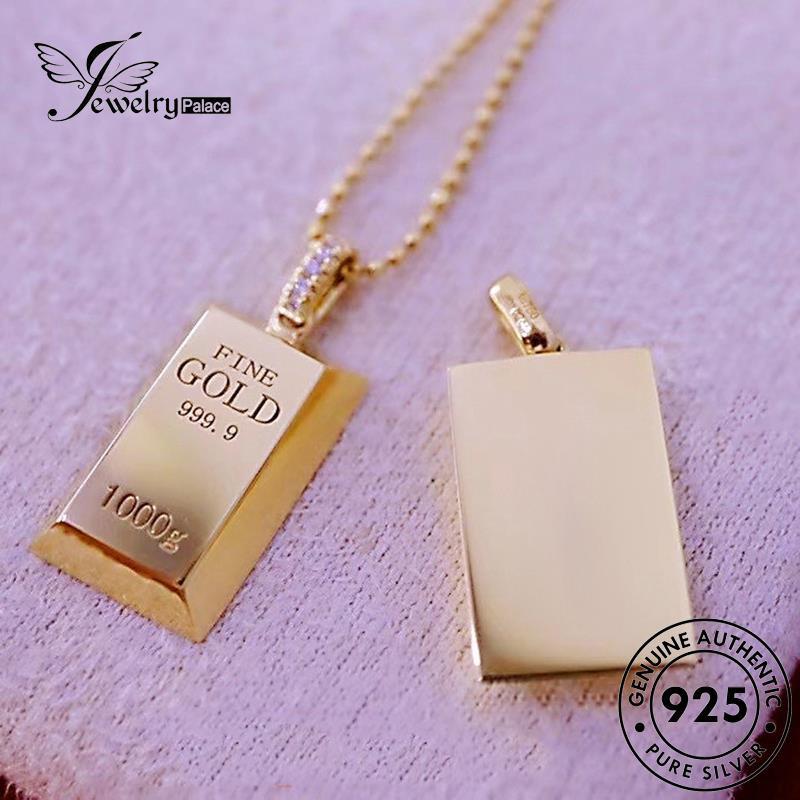 Jewelrypalace Emas925 Batangan Fashion Wanita Asli Kalung Perak N949