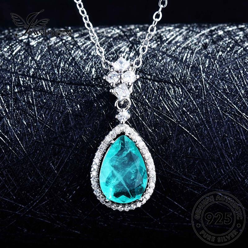 Jewelrypalace Kalung Fashion Safir Perak Tetes925 Wanita Asli N1234