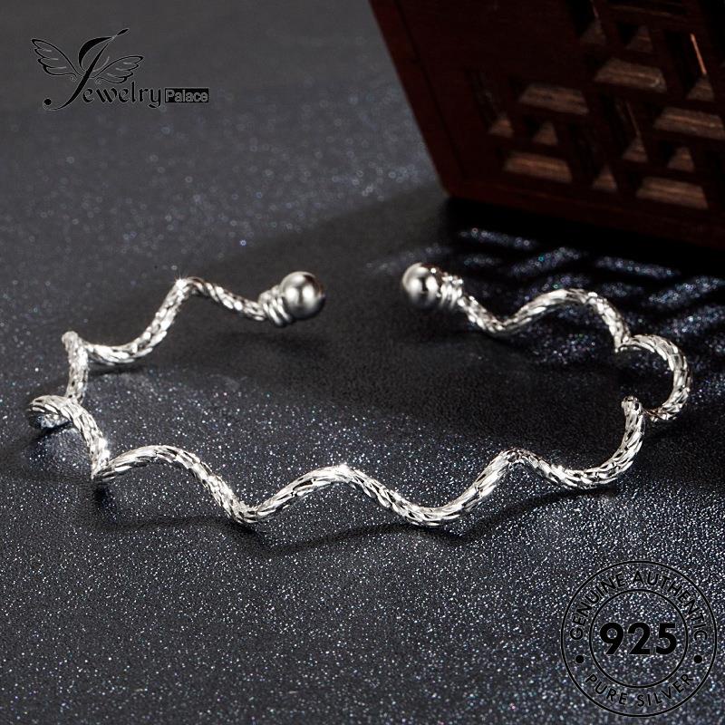 Jewelrypalace Gelang Perak925 Tali Korea Asli Wanita Melintir B271