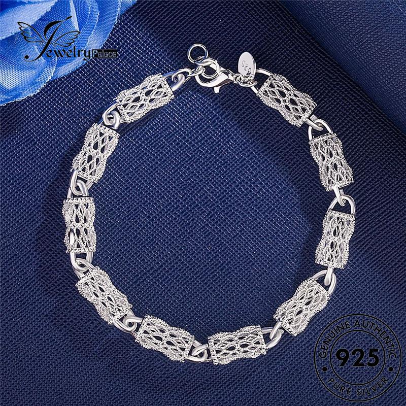 Jewelrypalace Gelang Perak925 Hollow Asli Lampion Wanita B550