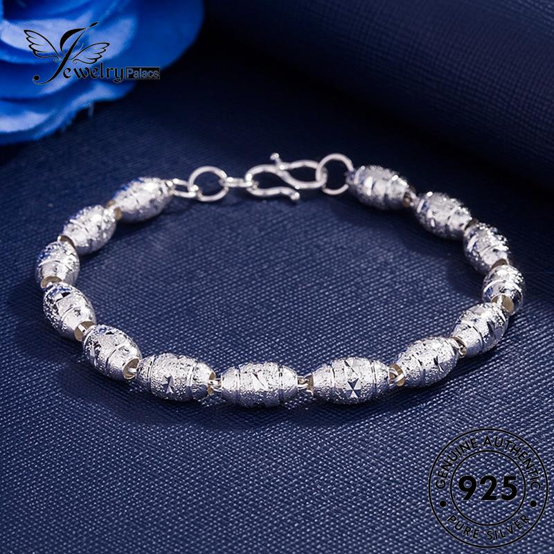 Jewelrypalace Wanita Korea Millet Versi Perak925Manik Gelang Asli B576