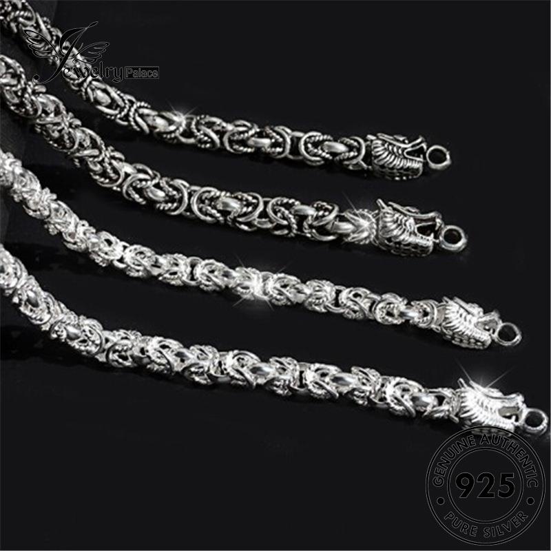 Jewelrypalace Leader925 Kalung Pria Fashion Perak Asli N1038