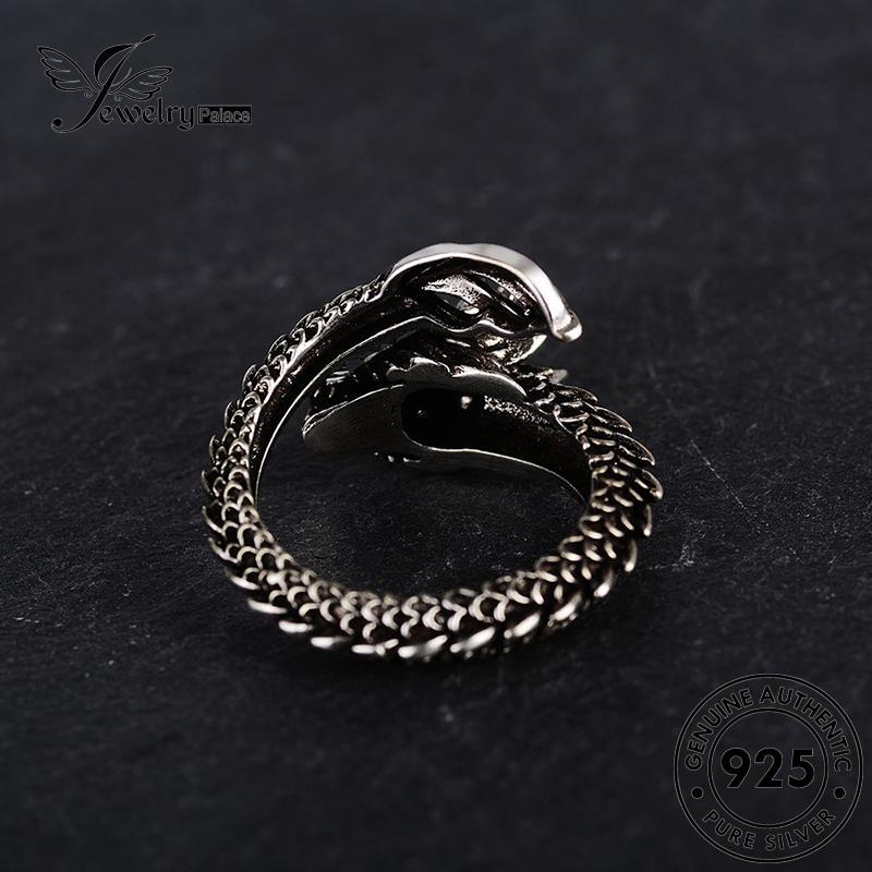 Jewelrypalace Cincin Pria Perak Retro925 Asli Kran R184