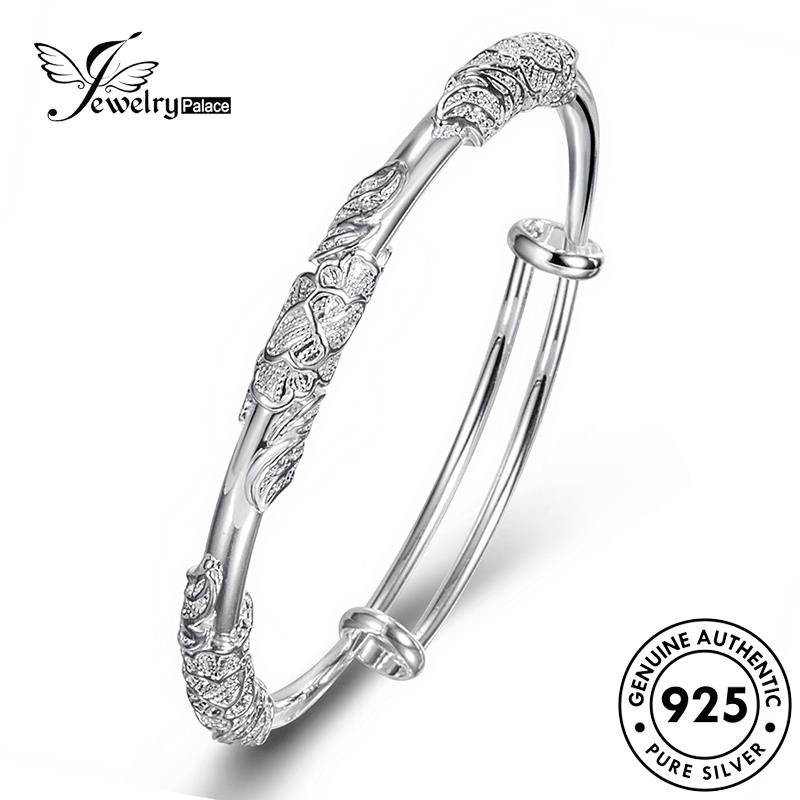 Jewelrypalace925 Vine Gelang Perak Pohon Asli Wanita Fashion B676