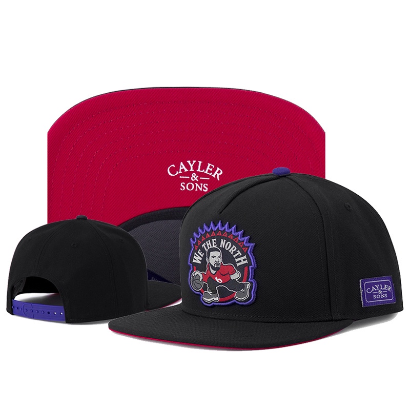 Topi Cayler &amp; Sons Hip Hop Gaya Ganda Street Fashion Untuk Wanita Pria Topi Matahari Yang Dapat Disesuaikan Flat Brim cap