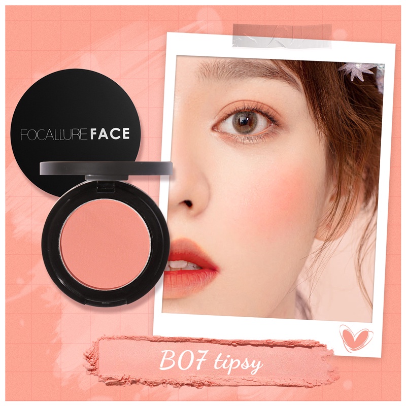FOCALLURE 4PCS Makeup Kit Beauty Sets Lip tint + Eyebrow +  Blush + Foundaiton