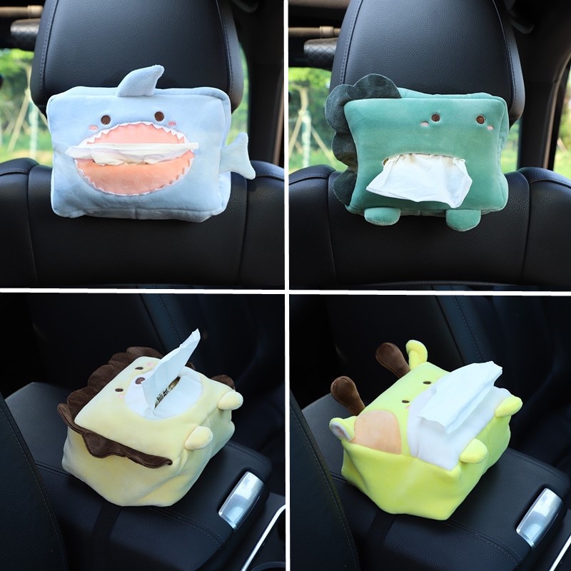 Kotak Tisu Kartun Mobil, Pelindung Matahari Mobil Lucu Kreatif tissue cover