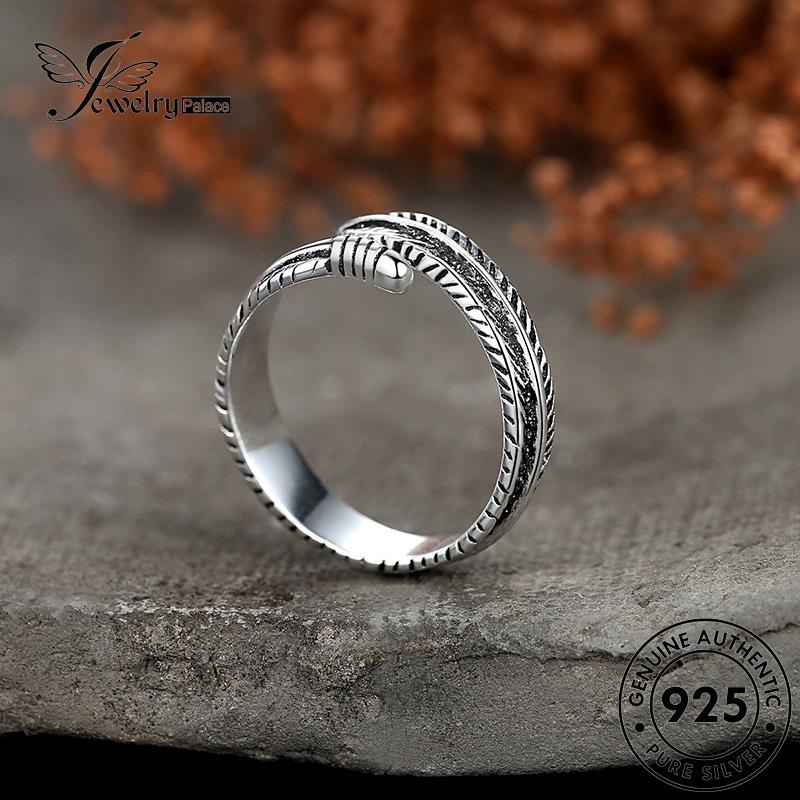 Jewelrypalace Cincin Perak925 Retro Bulu Wanita Asli R194