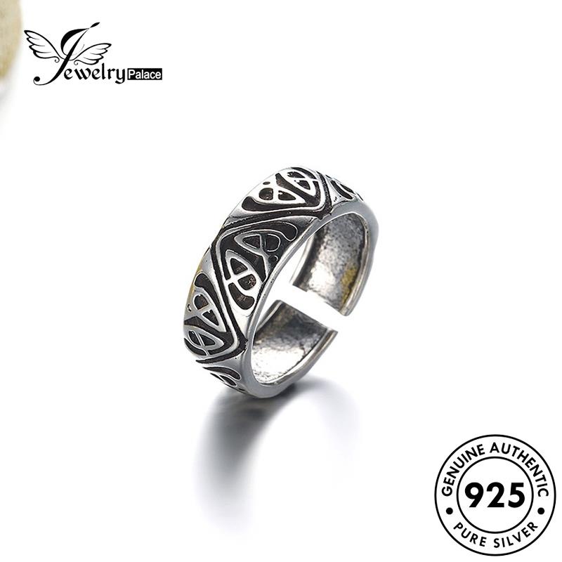 Jewelrypalace Cincin Perak925 Asli Wanita Kotak Korea R265