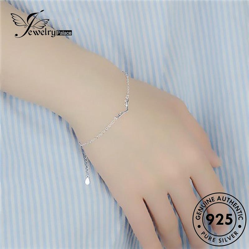 Jewelrypalace 925asli Gelang Wanita Tanduk Silver B323