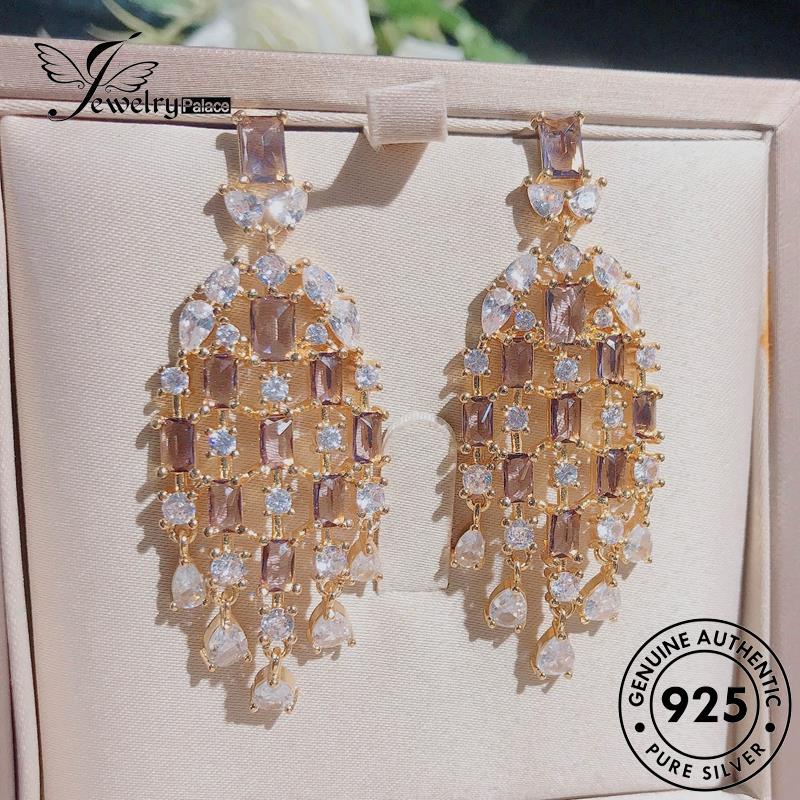 Jewelrypalace Anting925 Drop Perak Wanita Asli E1054