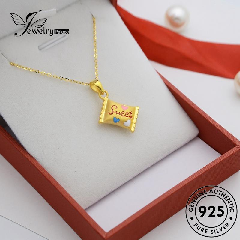 Jewelrypalace Emas925 Perak Asli Candy Kalung Wanita Manis N336