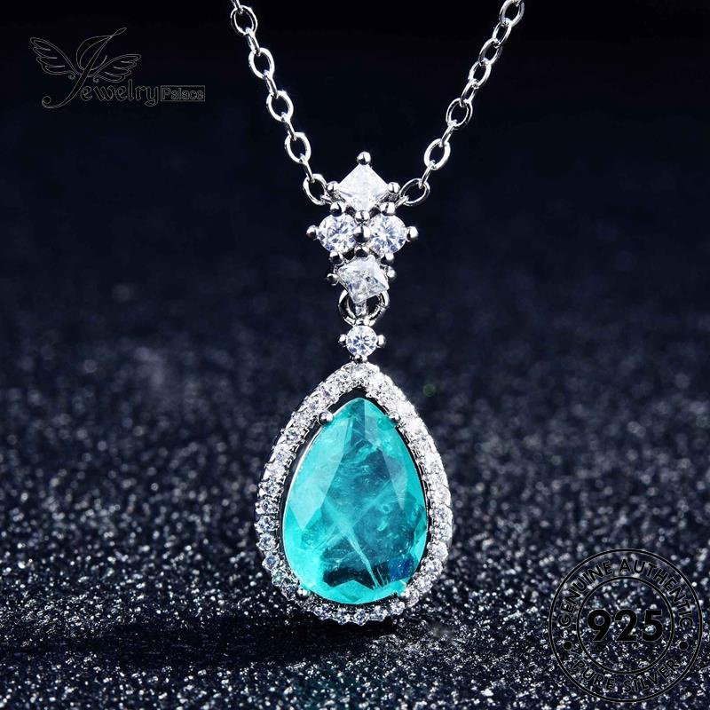 Jewelrypalace Kalung Fashion Safir Perak Tetes925 Wanita Asli N1234